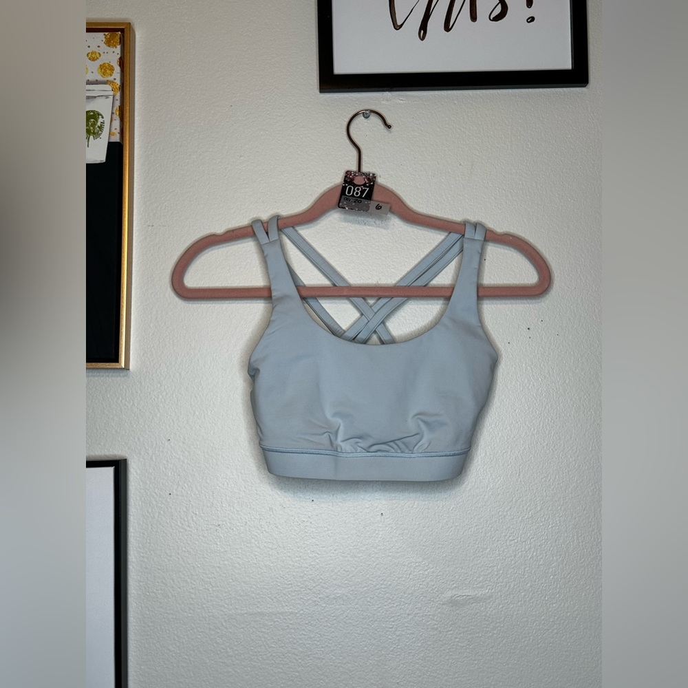 💎RARE💎Lululemon Energy Bra in Ice Milk